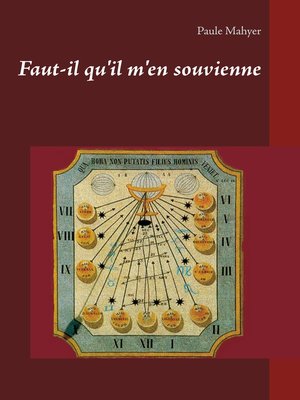 cover image of Faut-il qu'il m'en souvienne